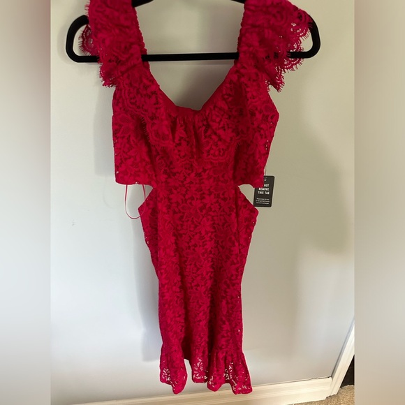Express NWT lace cut out dress size small. - Picture 6 of 7